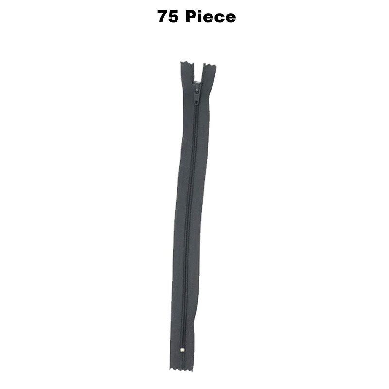 Nylon Zippers 7 Inches Coil #3 Closed Bottom