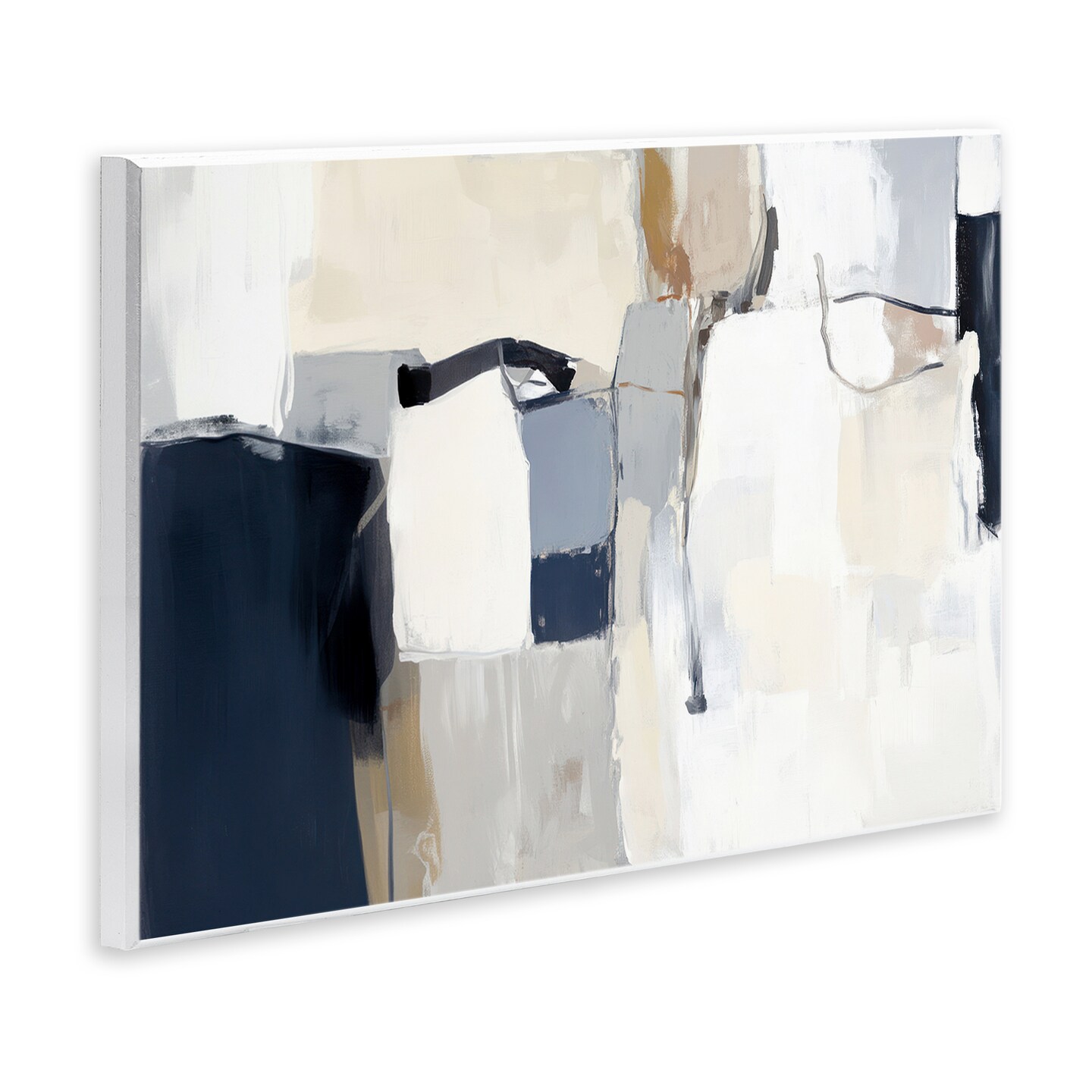Stupell Industries Neutral Tapestry Abstraction Wall Plaque, design by Irena Orlov