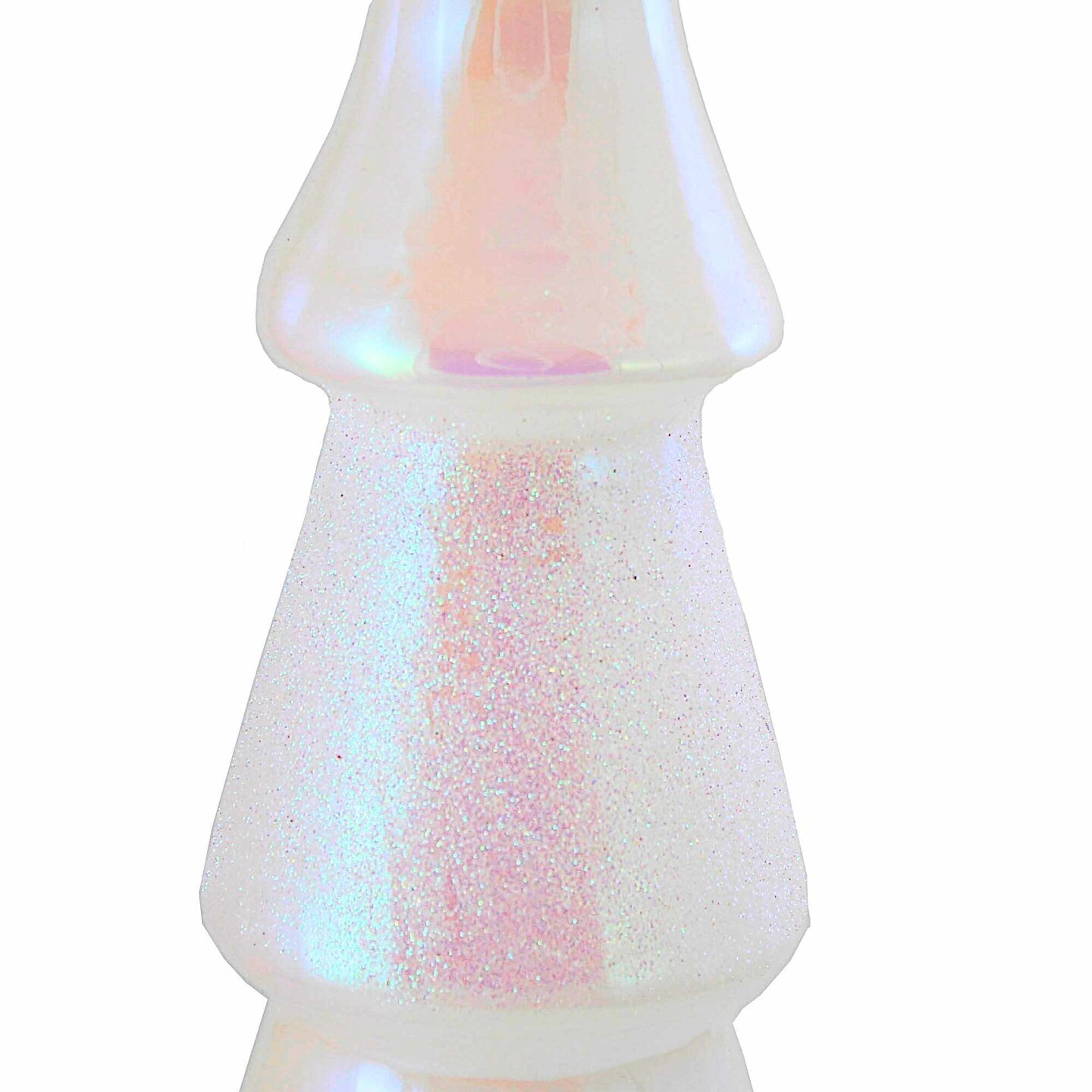 Cody Foster 17.0 Inch Single White Glass Hued Tree Christmas Decorative Tree , Christmas Decor Versatile Holiday Decoration