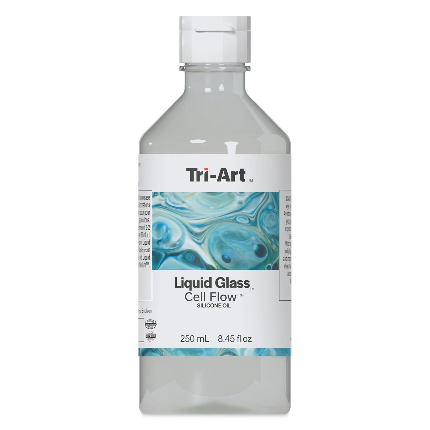 Tri-Art Liquid Glass Pouring Medium - Cell Flow Medium, 250 ml