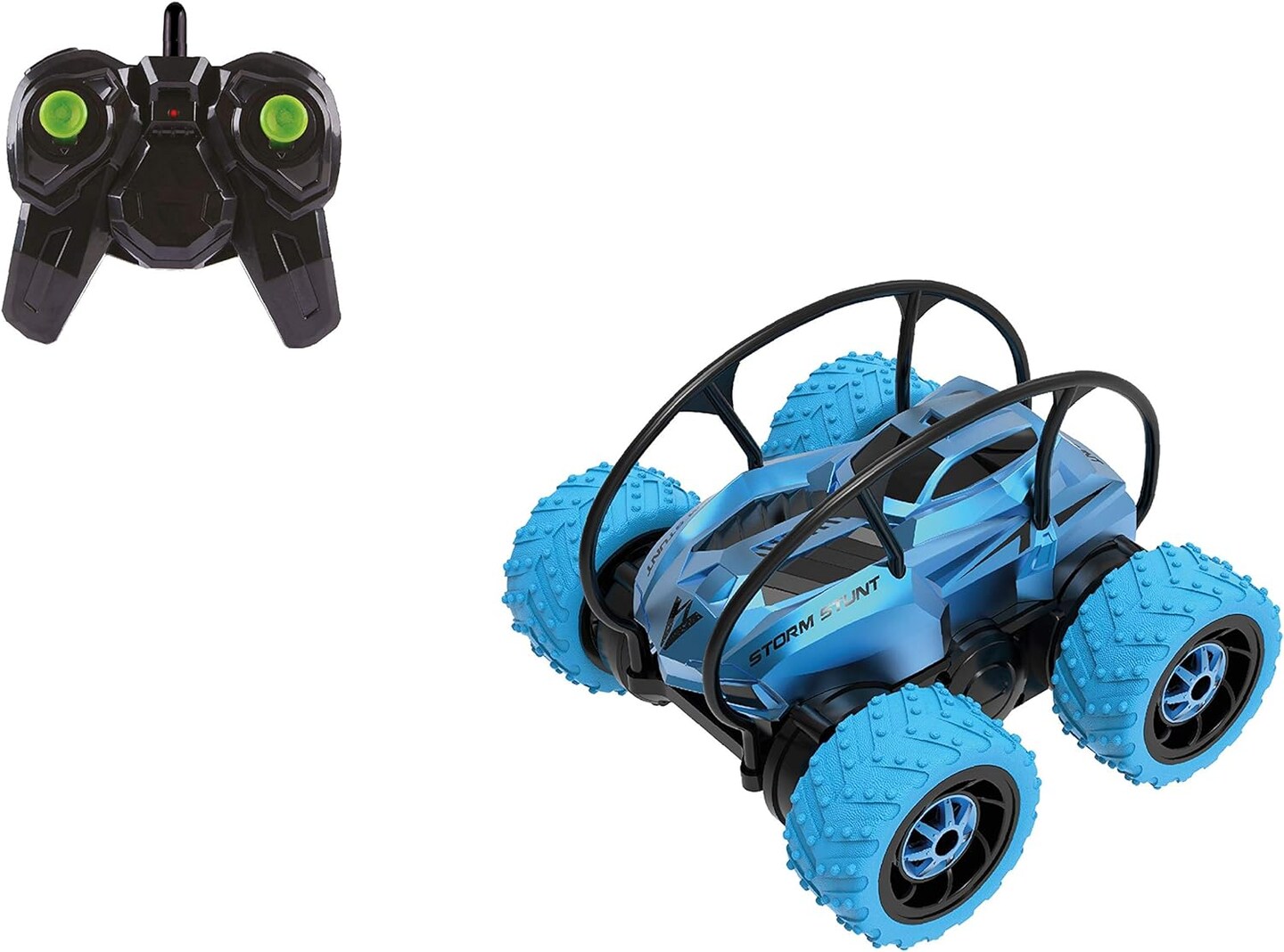 Goodly Toys - Rev-Volt Four Wheel Stunt RC Vehicle, Blue