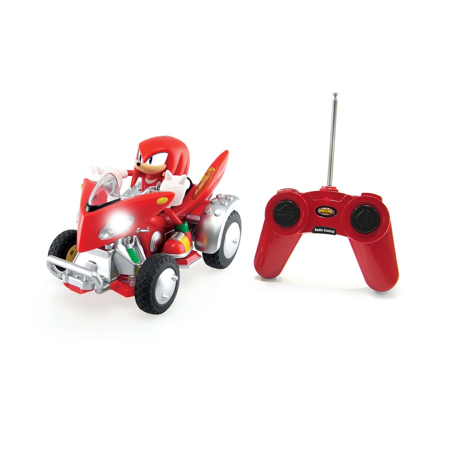 NKOK Sonic and Sega All Stars Racing Remote Controlled ATV Car w/ Lights