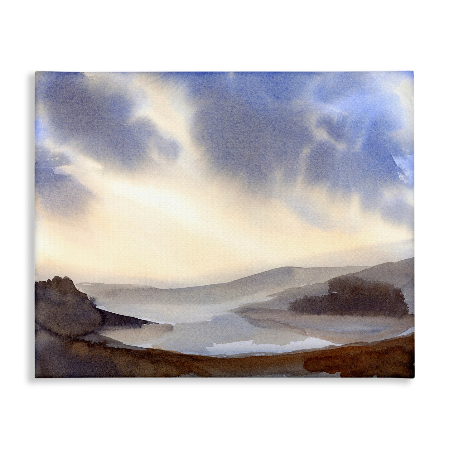 Stupell Industries Dreamy Bay Inlet Horizon Canvas Design by Ashley Davis