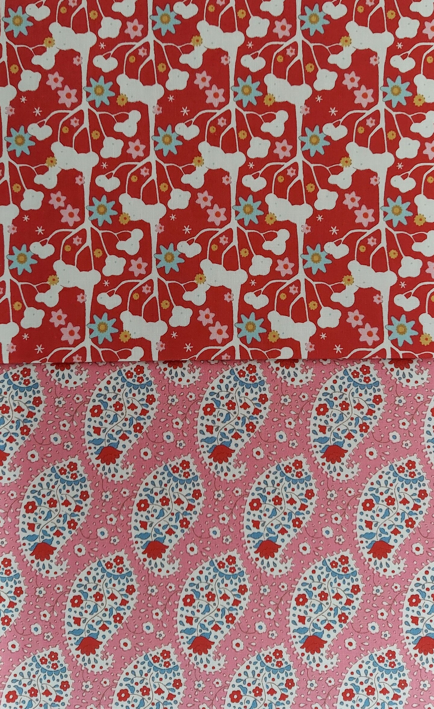 Tilda Vintage Sampling Assortment - Red/Pink - 10 one-yard Cuts - 100% Cotton Fabric