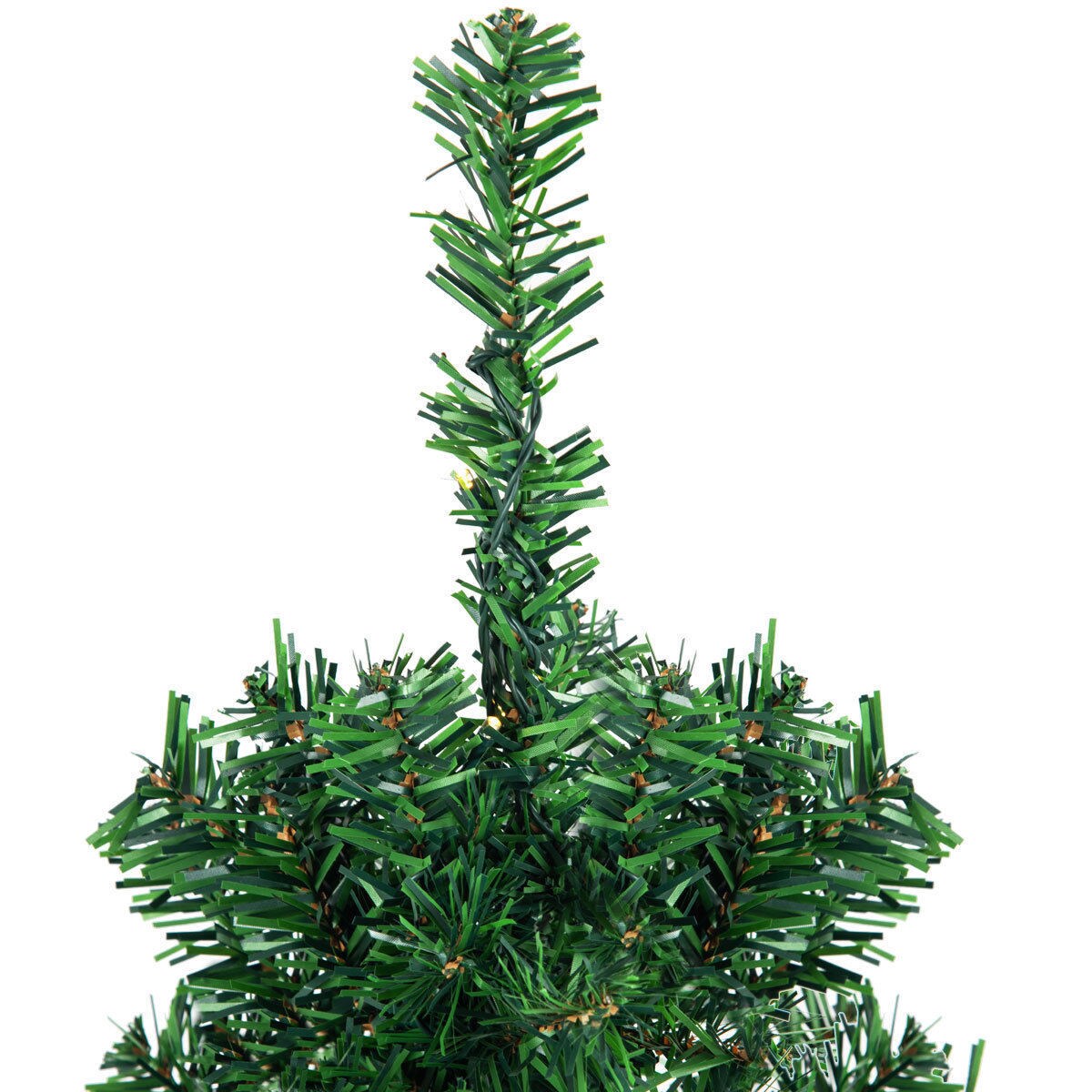 Costway 4Ft Pre-Lit Charlie Pine Christmas Tree Plastic Led Lights