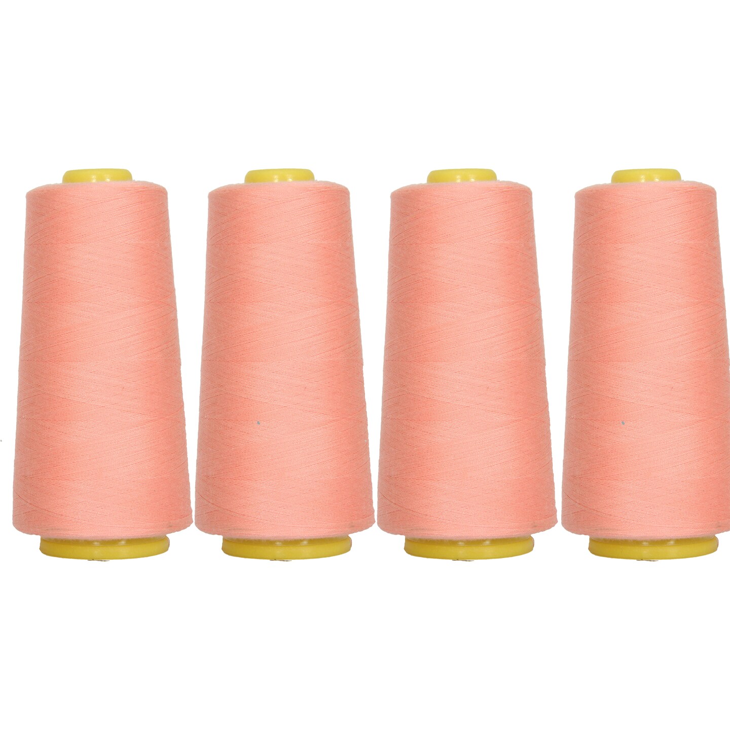 Threadart Polyester Serger Thread - 2750 yds 40/2 - 4 Cone Bundle Pack - 56 Colors Available -