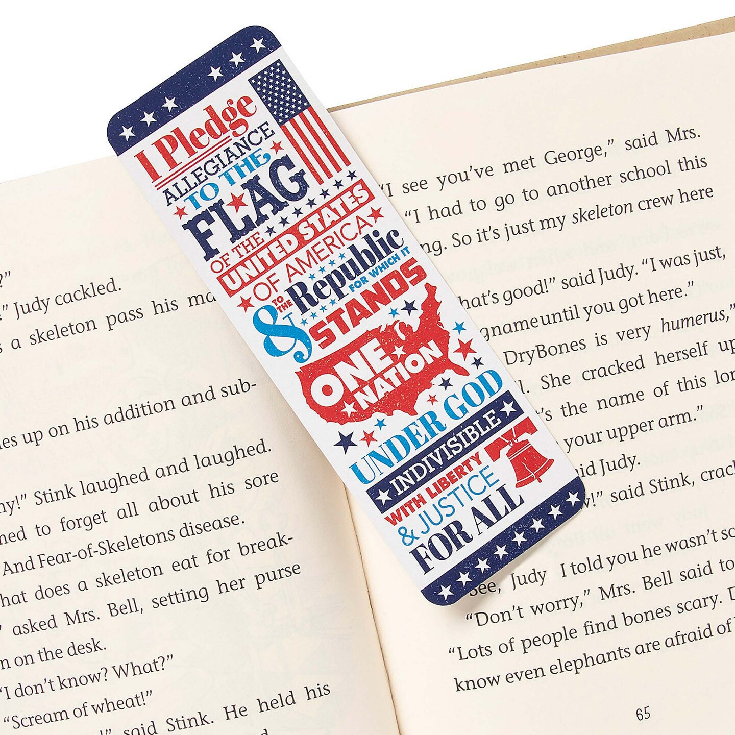 4th of July Patriotic Bookmarks 24 Pieces