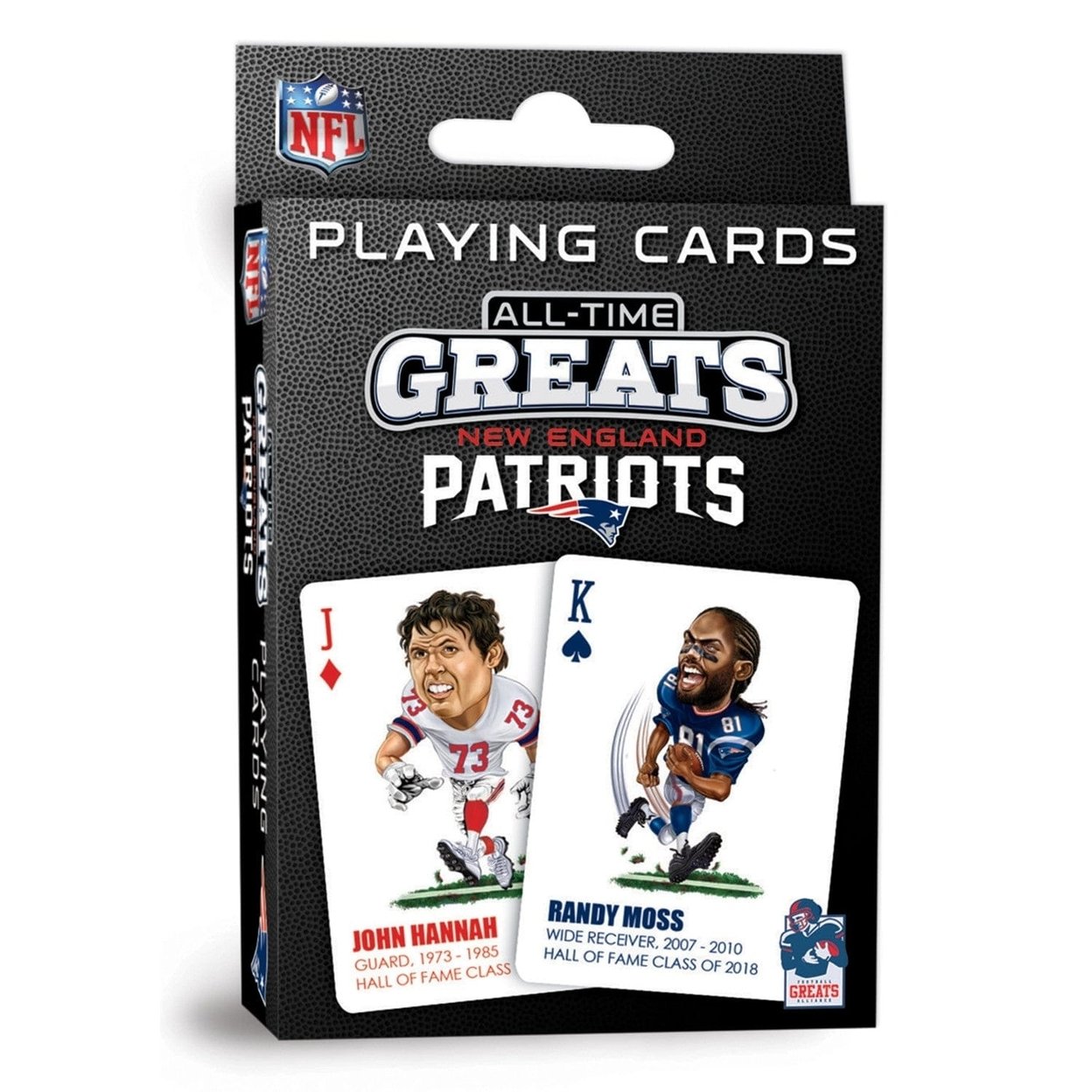 England Patriots Playing Cards 54 Card Deck Nfl Team Jokers Custom Design