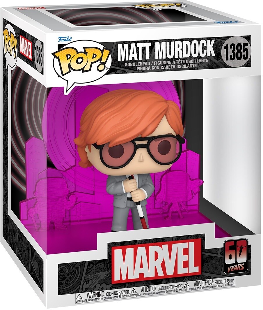 Funko POP! Deluxe Marvel: Daredevil - Matt Murdock w/ Radar (60th