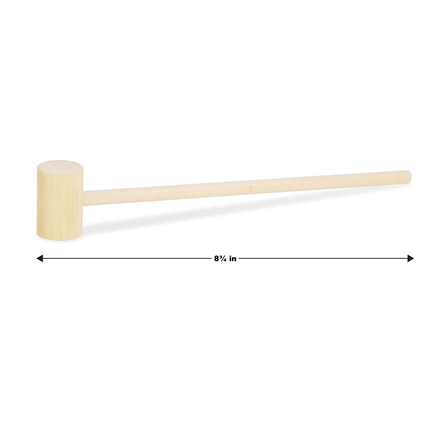 6 Pack Beistle Mardi Gras Wooden Mallet