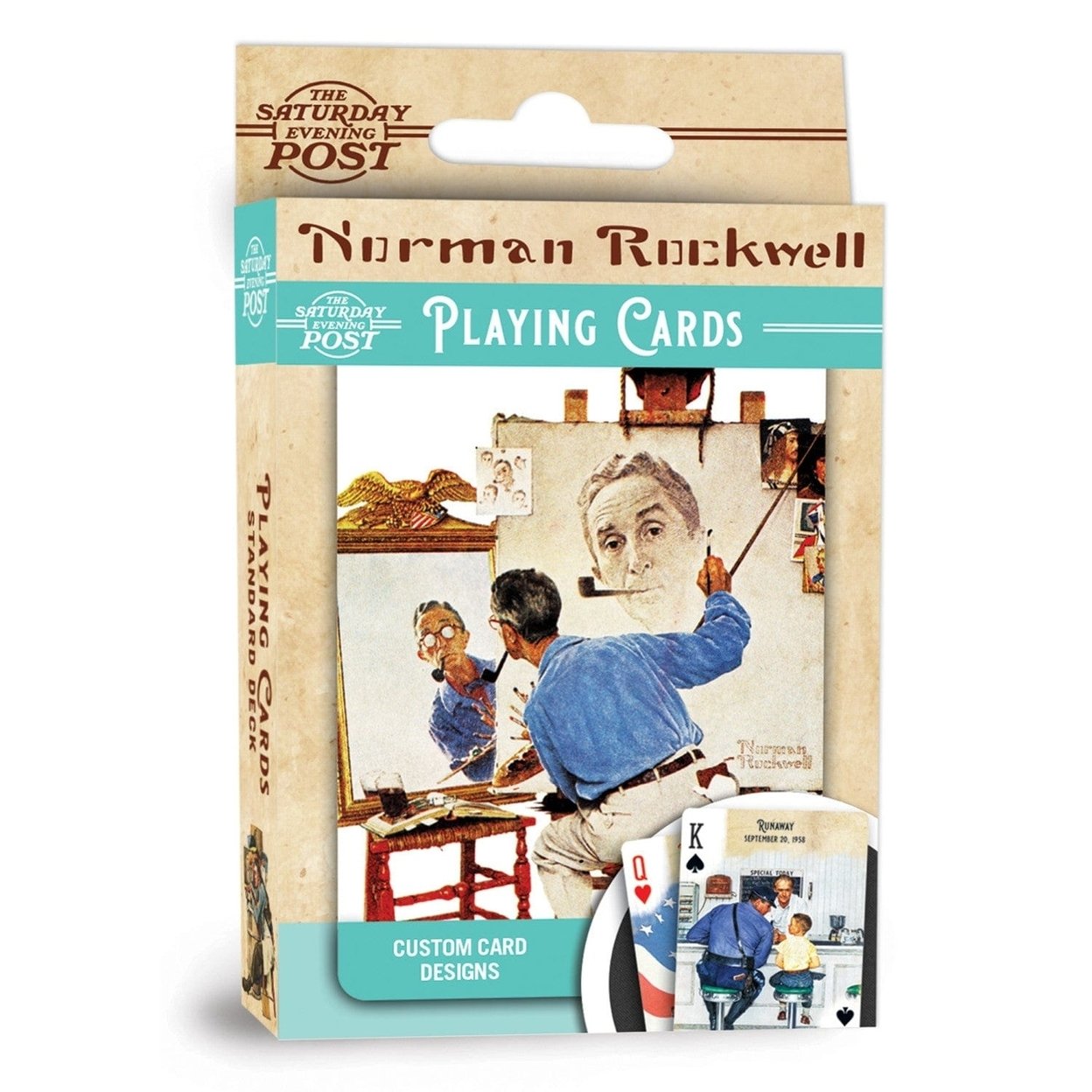 Norman Rockwell Playing Cards 54 Card Deck Saturday Evening Post Art Collector