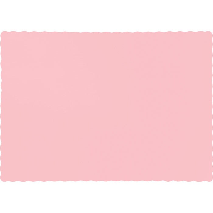 Classic Pink Placemats (50/Pkg)
