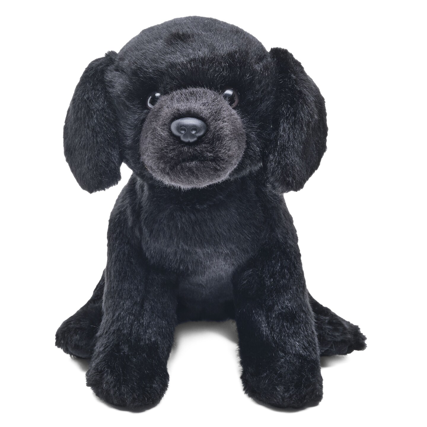 Bearington Chase The Labrador Black Dog Plush, 13 Inch Black Lab Stuffed Animal, For Ages 3-14
