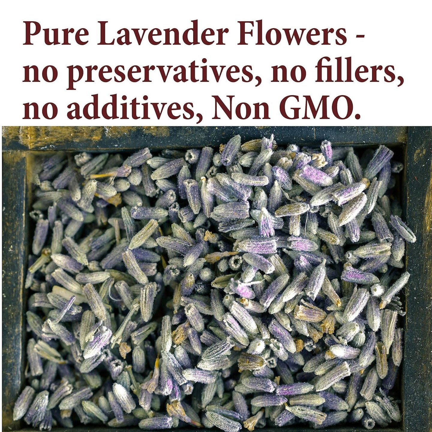 Lavender Flowers - (2 oz) dried flower buds for tea and culinary use - Culinary Lavender Buds - Dried Edible Lavender for Drinks, Chicken, Lavender Tea and More Dried Lavendar Recipes