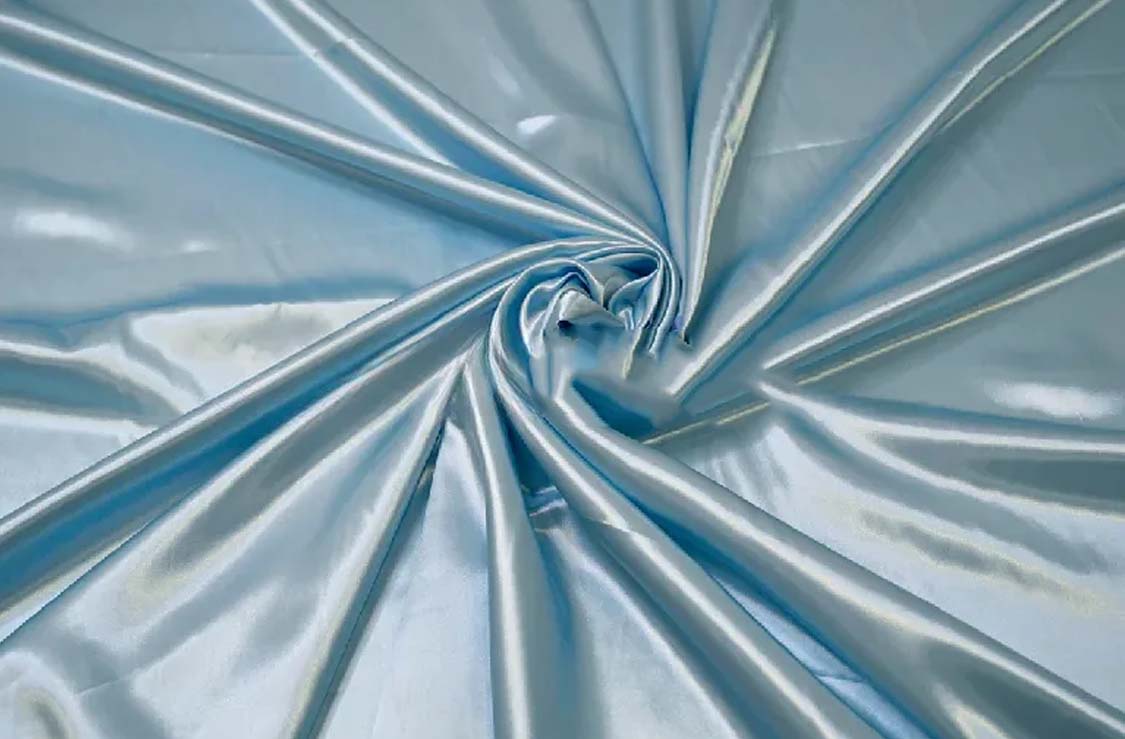 1 Yard Stretch Charmeuse Satin Soft Silky 96 Percent Polyester 4 Percent Spandex Multiple Colors Fabrics