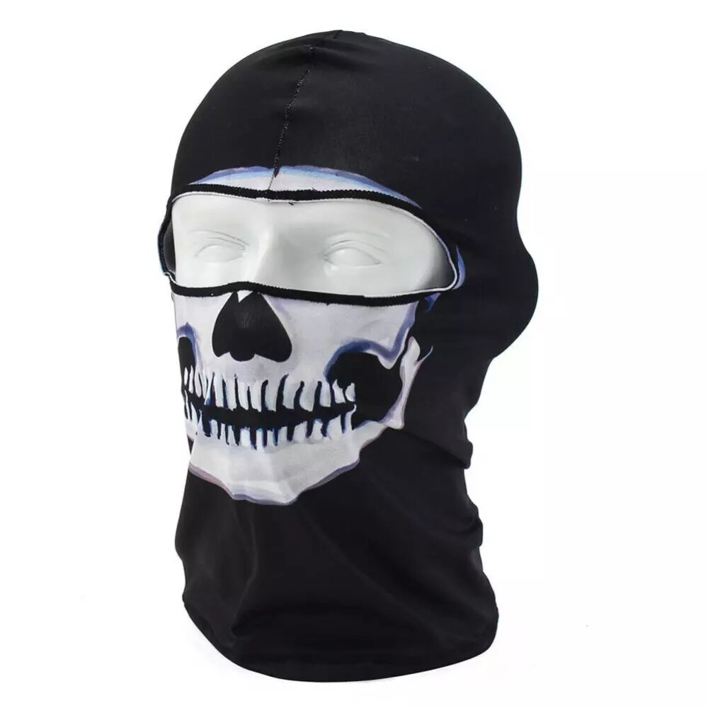 Kitcheniva Halloween 3D Balaclava Skull Ghosts Full Face Mask