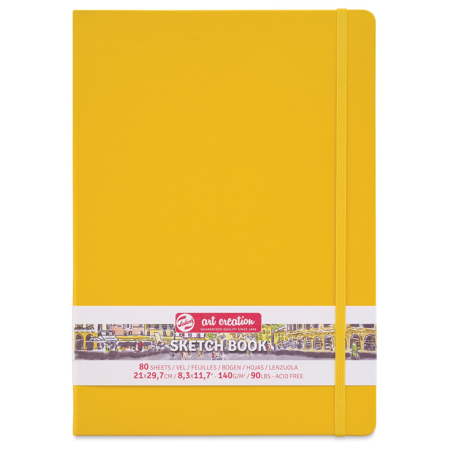 Talens Art Creations Sketchbook - Golden Yellow, 11.7" x 8.3"