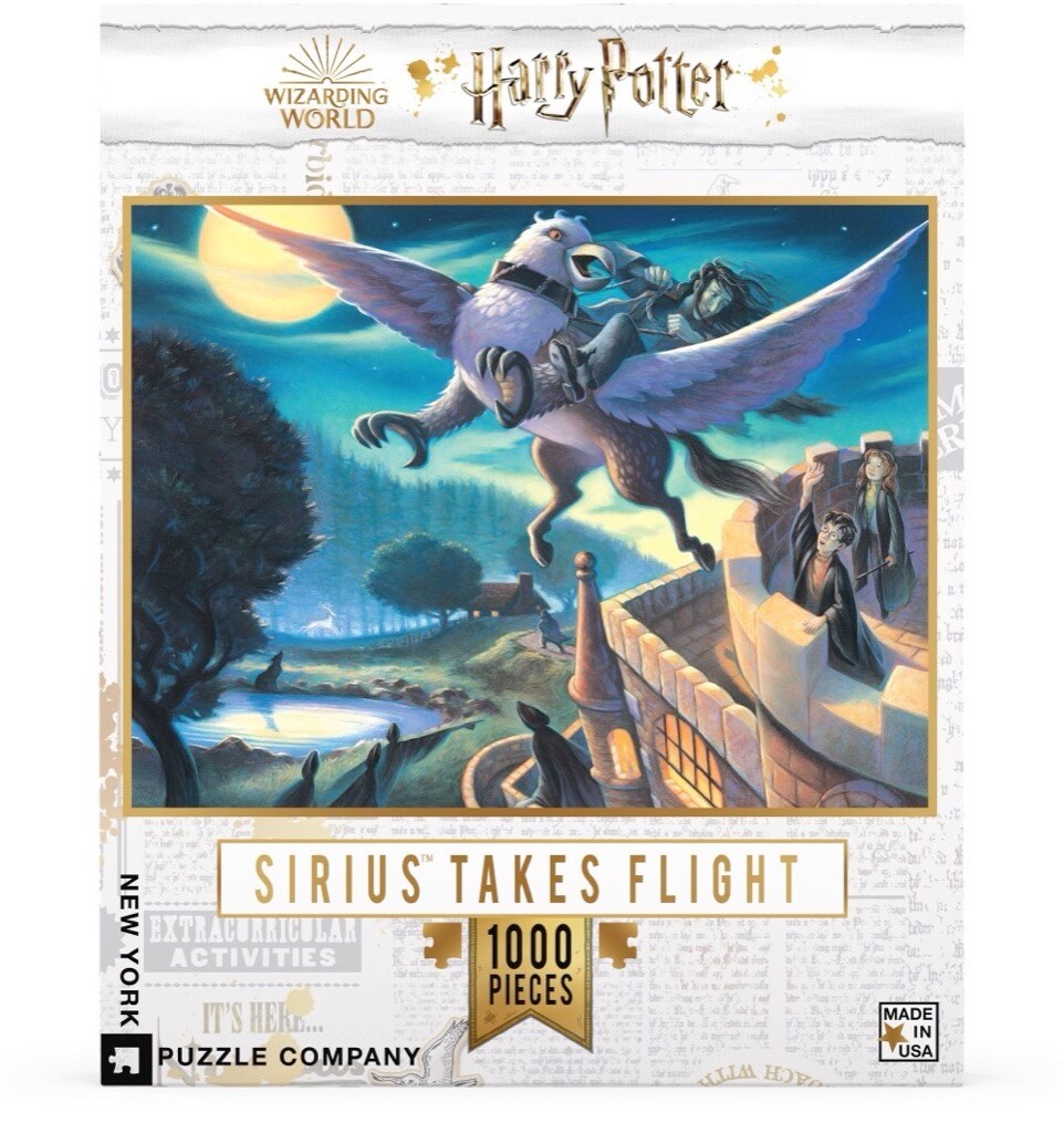 New York Puzzle Company Sirius Takes Flight 1000 Piece Piece Jigsaw Puzzle