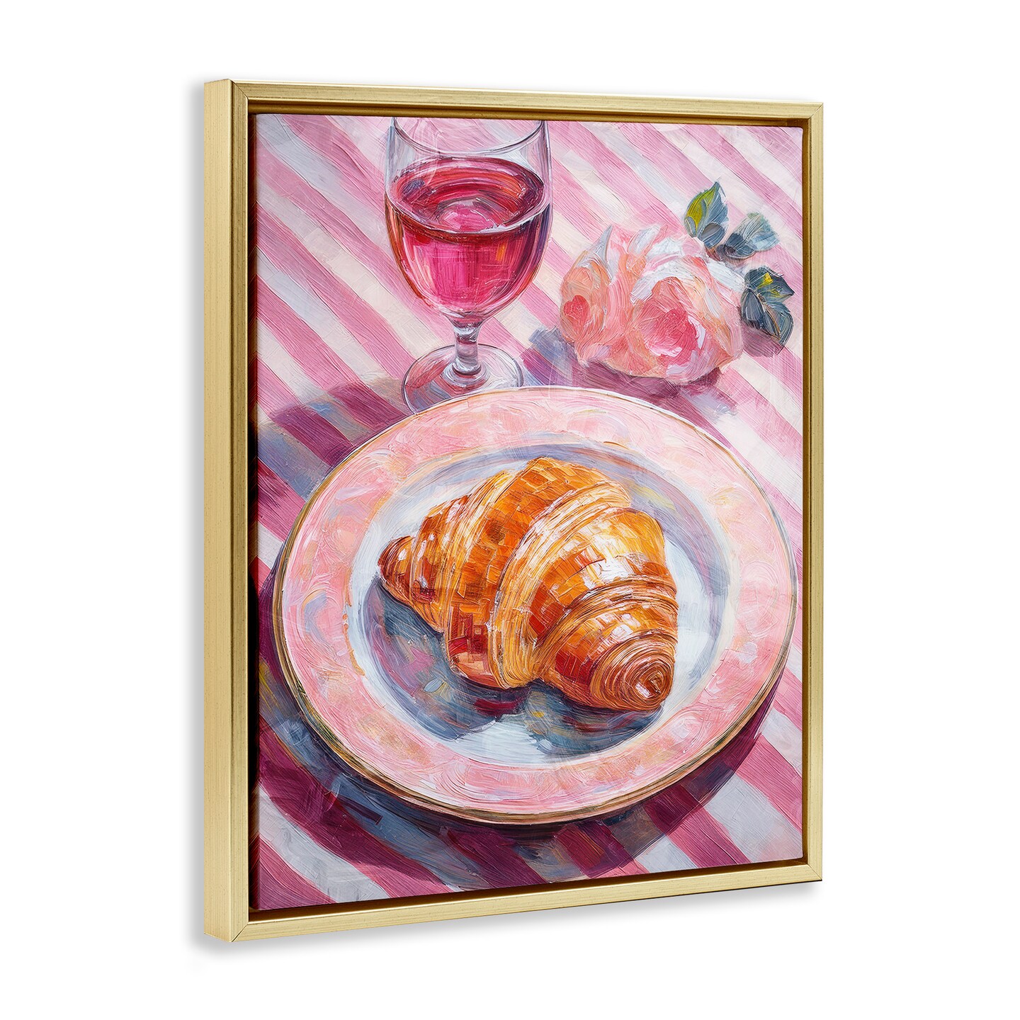 Stupell Industries Pastel Brunch Meal Floating Frame Design by Lil&#x27; Rue