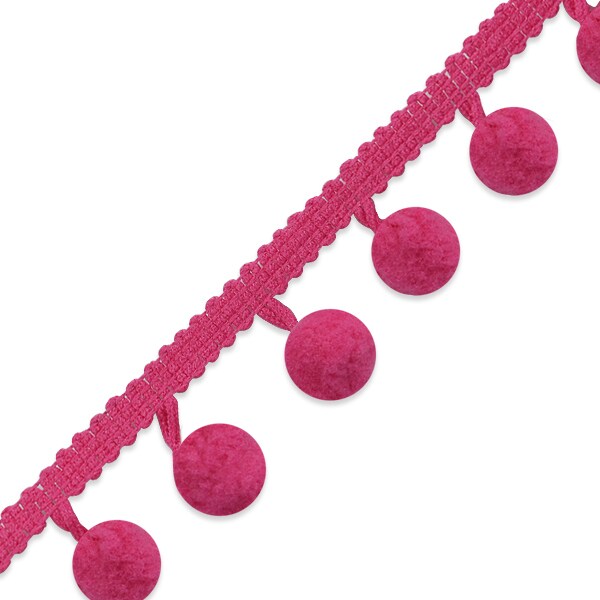 5 yards of 3/8" Pom Fringe Trim | 5 yard cut