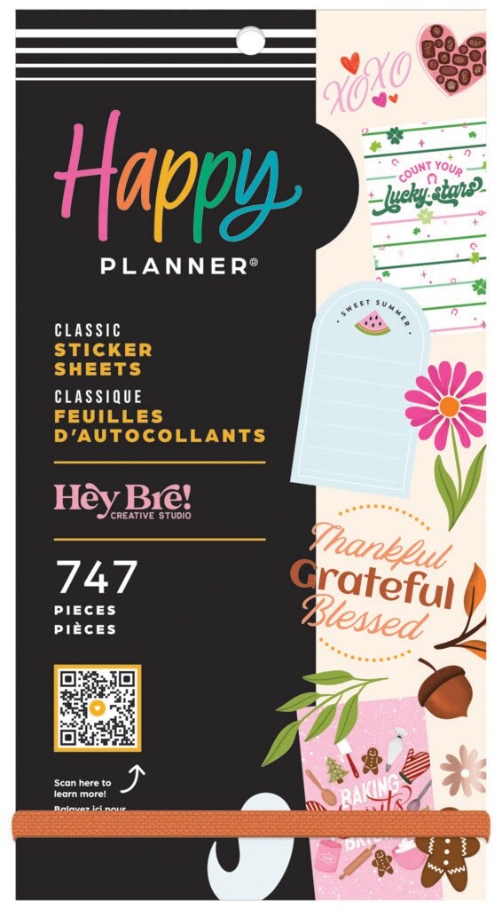 Happy Planner Classic Sticker Value Pack 30/Sheets-Seasons Of Joy ...