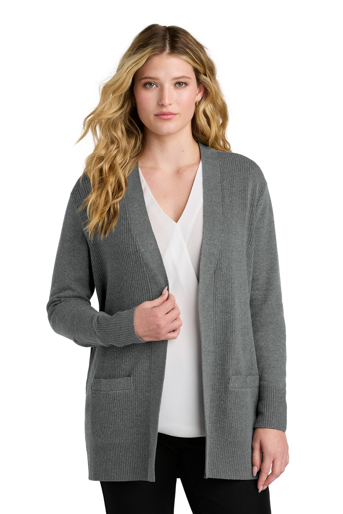 Port Authority&#xAE; Women&#x2019;s Easy Care Open-Front Cardigan Sweater