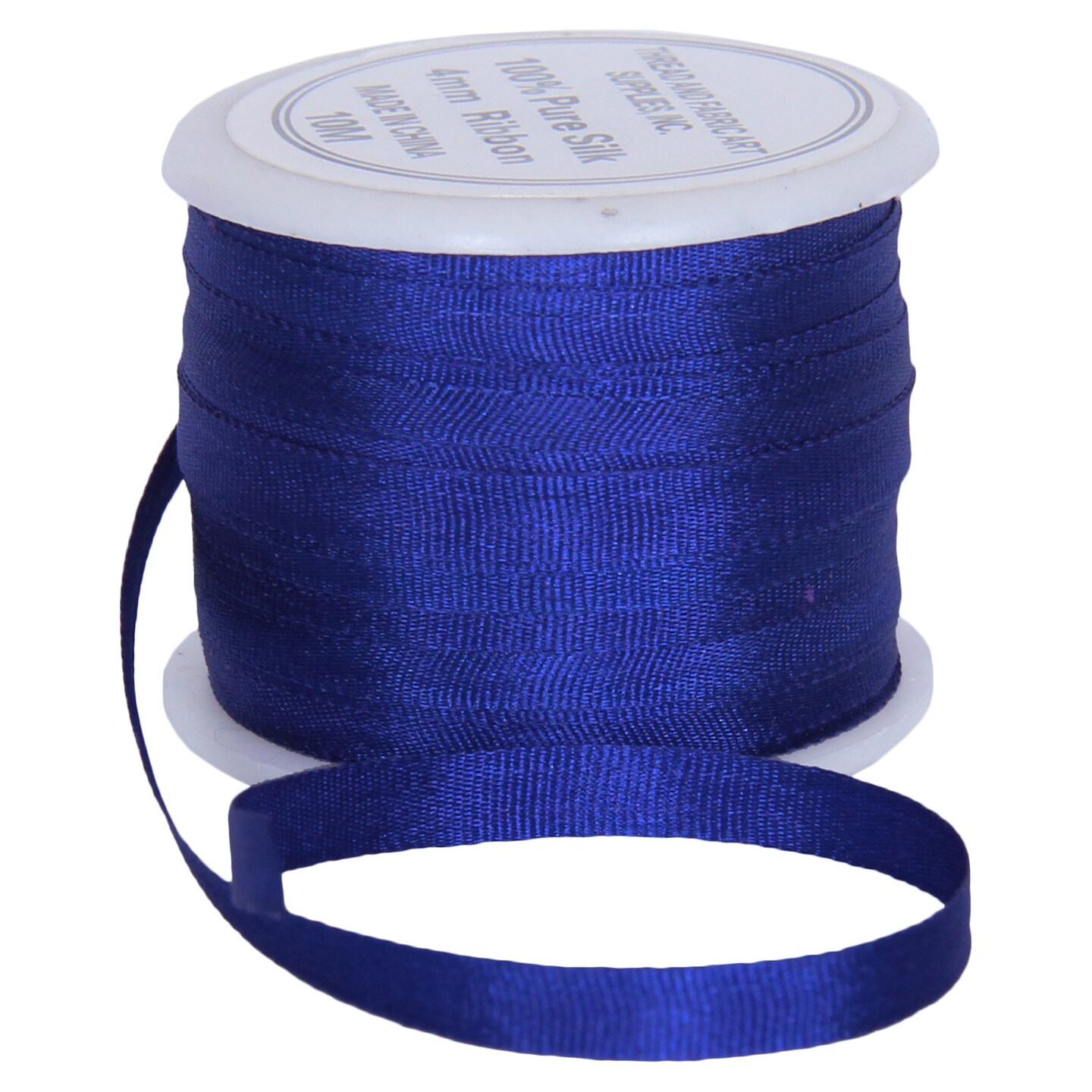 Threadart 100% Pure Silk Ribbon - 3 Widths 2MM, 4MM, 7MM - 50 Colors Available