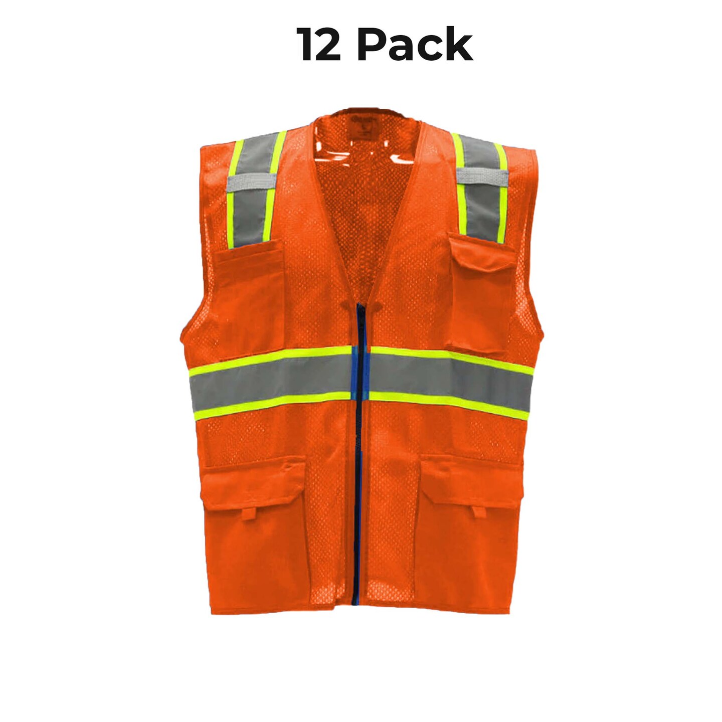 Multi pocket Safety Vest