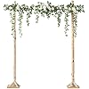 Ceremony Reception Hanging Eucalyptus Rose Arbor Arrangement Outdoor Party Swag Home Decorations
