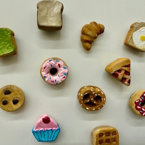 Molding Mini Clay Magnets