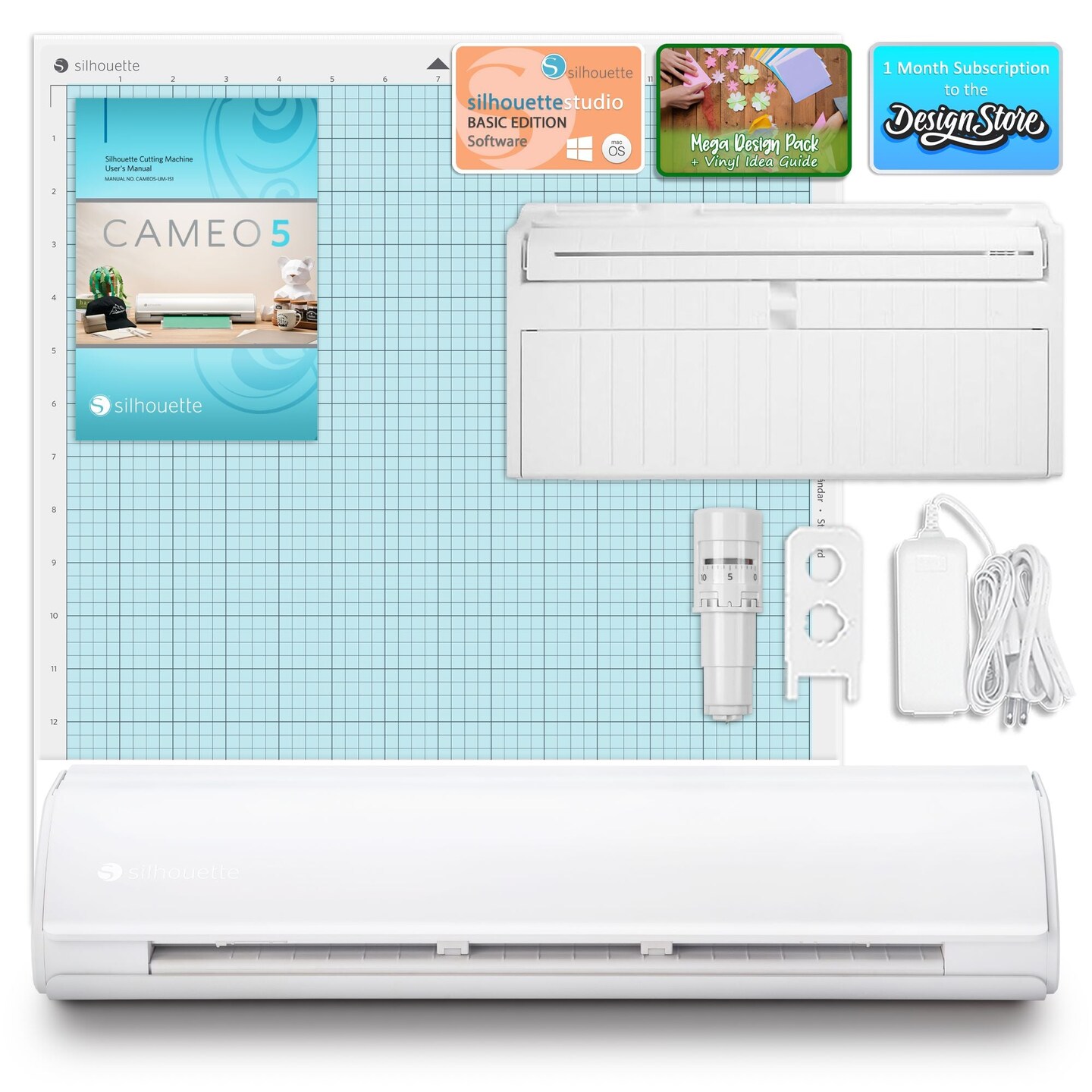 Silhouette Cameo 5 PLUS - 15" Electronic Vinyl Cutting Machine