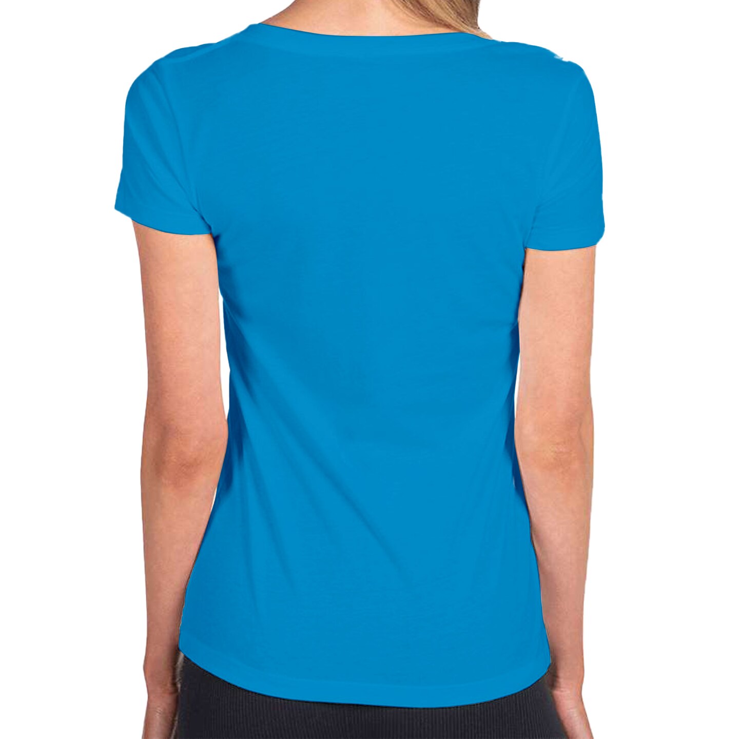 Next Level Women's Ideal V-Neck T-Shirt, Craft Light Solid Crewneck Tee
