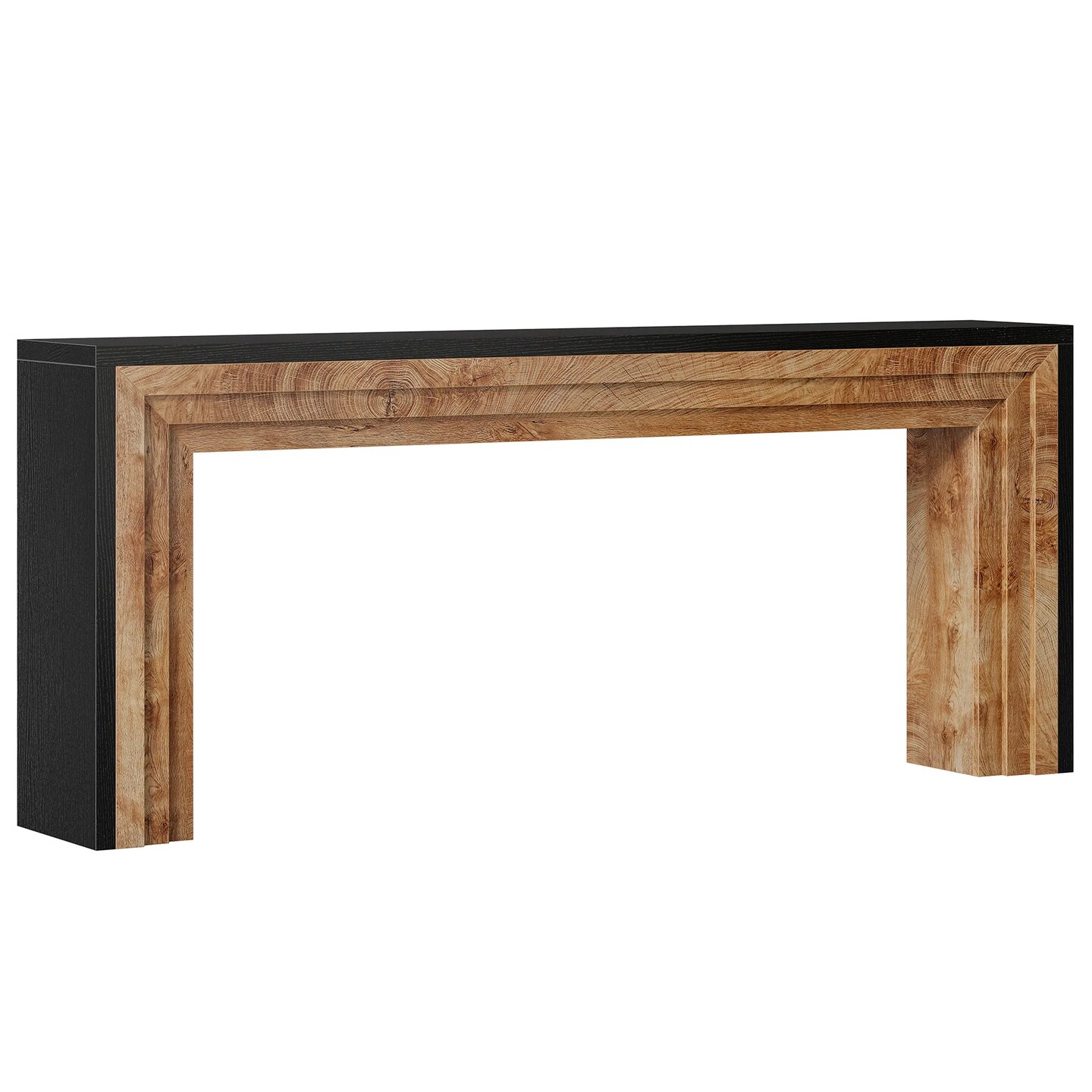 70.9" Long Farmhouse Sofa Table Narrow Entryway Console Table for Hallway