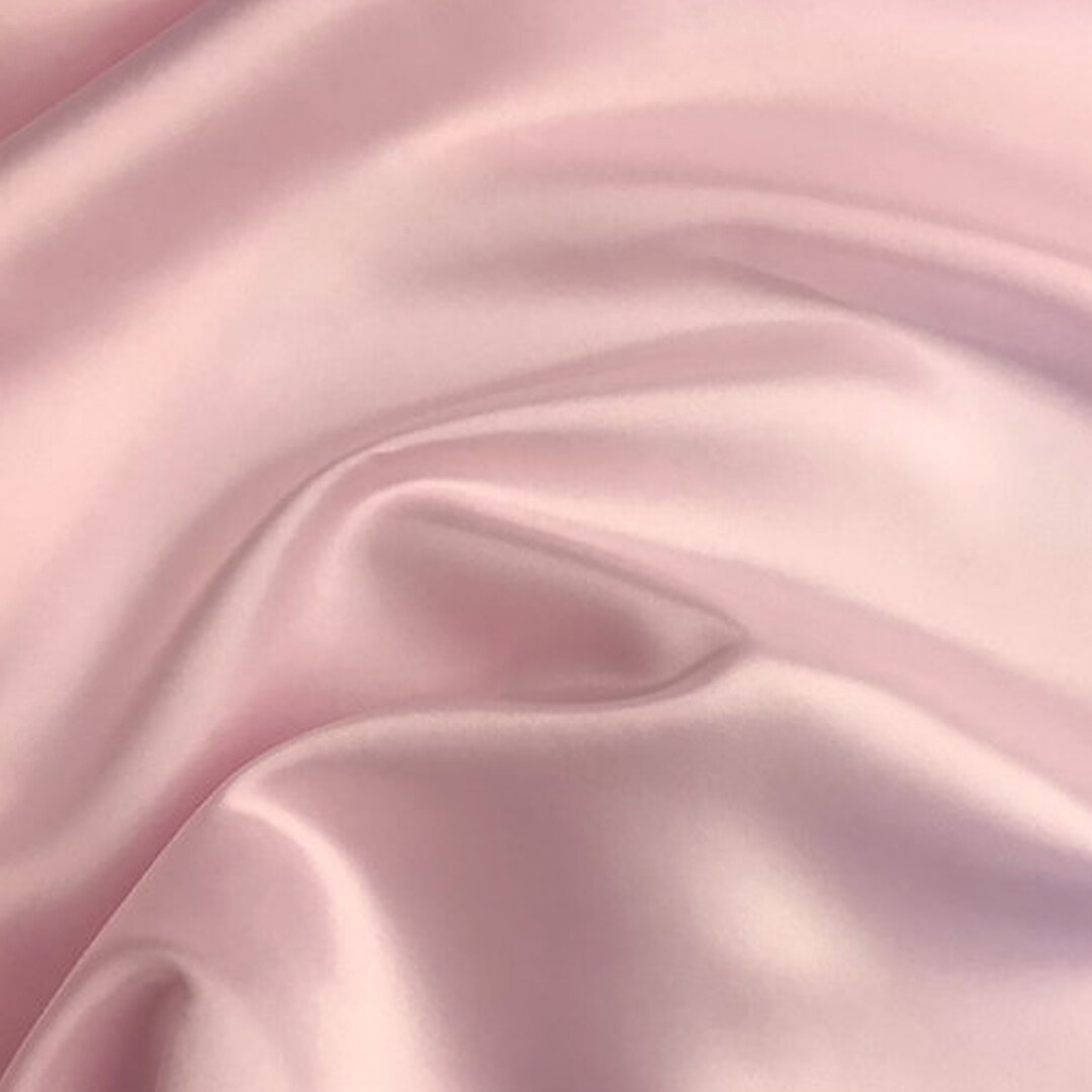 1 Yard Dull Satin Peau De Soie Fabric 100% Polyester Medium Weight 58/59 Inch Wide