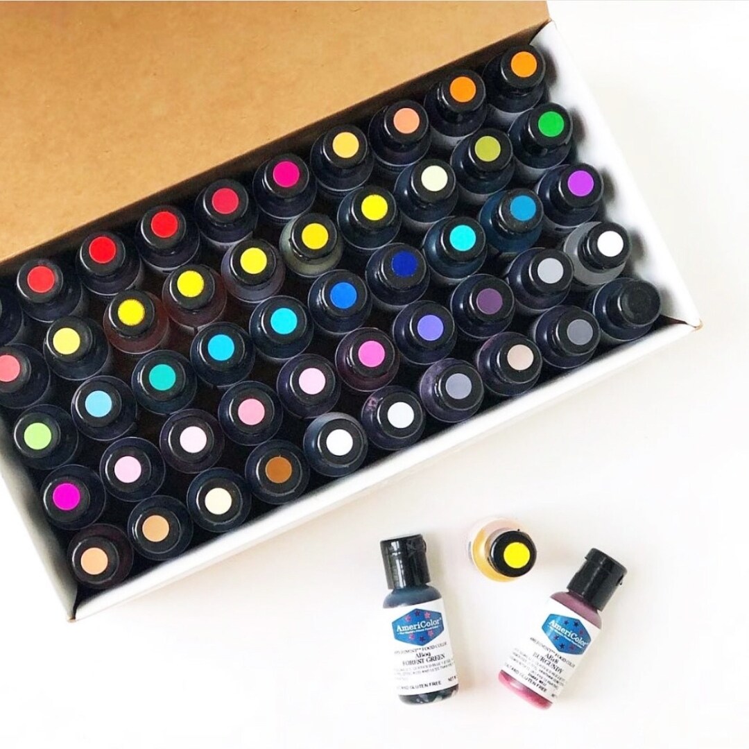 AmeriColor, Pink Sheen, .65 Ounce, AmeriMist Airbrush Food Coloring