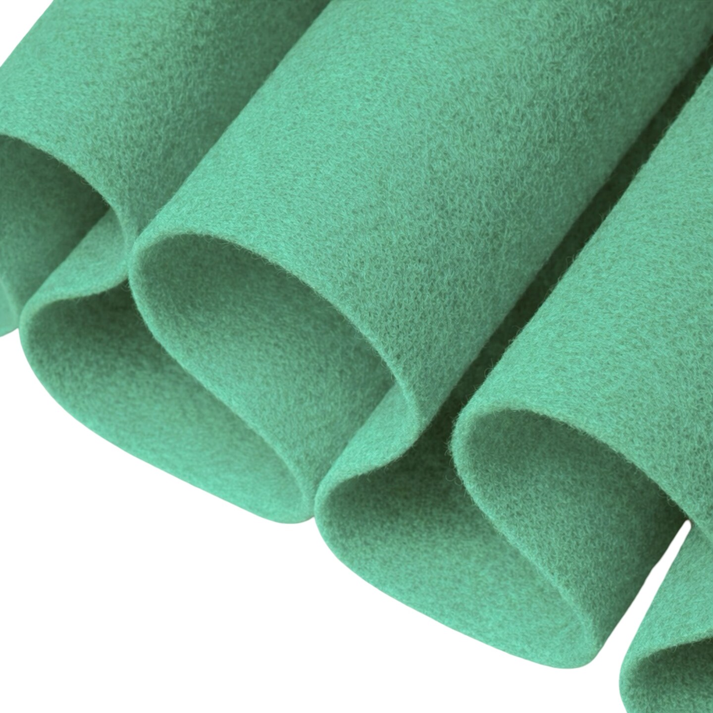 FabricLA Craft Felt Fabric - 18" X 18" Inch Wide & 1.6mm Thick Felt Fabric - Mint - Use This Soft Felt for Crafts - Felt Material Pack