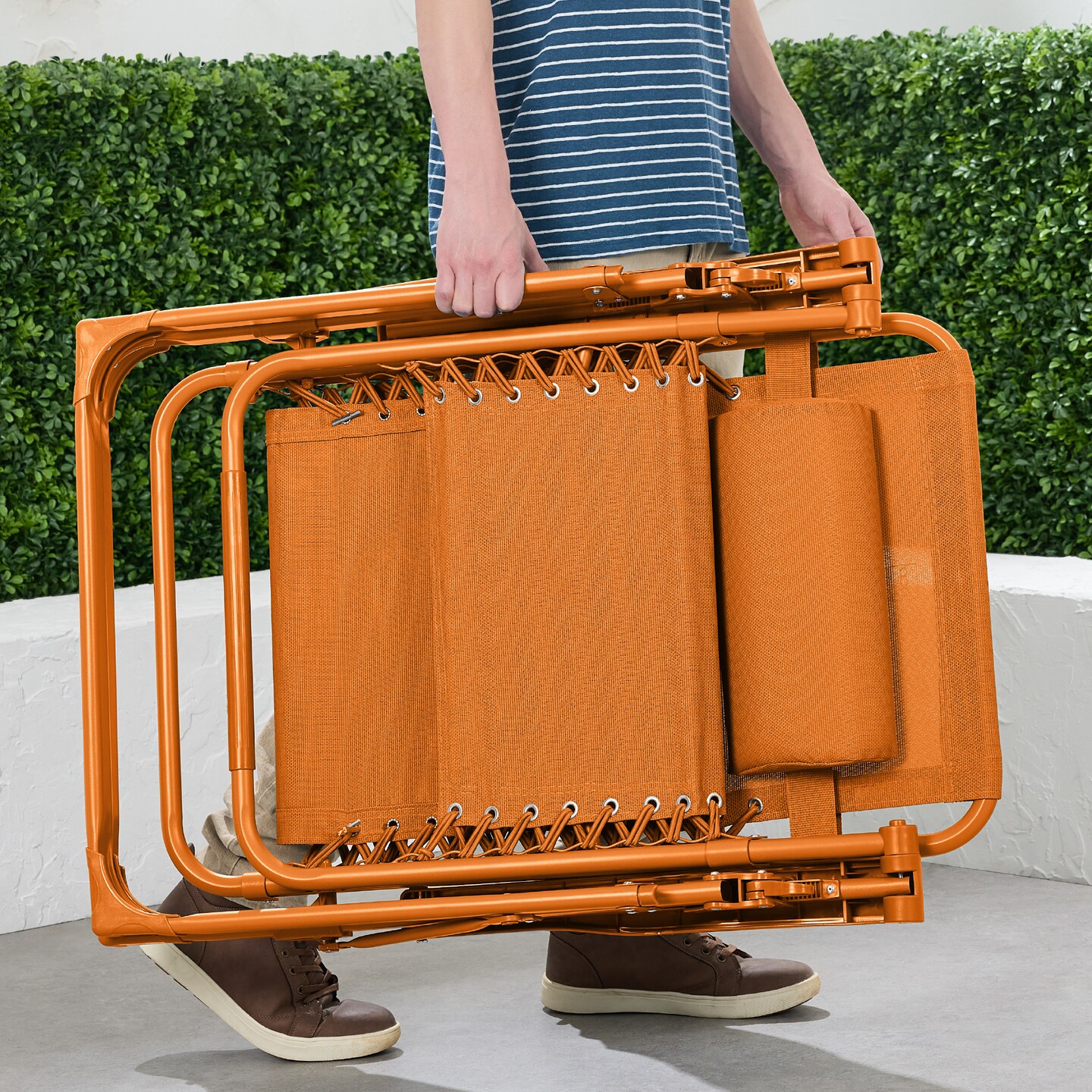 Best Choice Products Monochromatic Zero Gravity Chair, Folding Patio Recliner w/Side Tray, Headrest