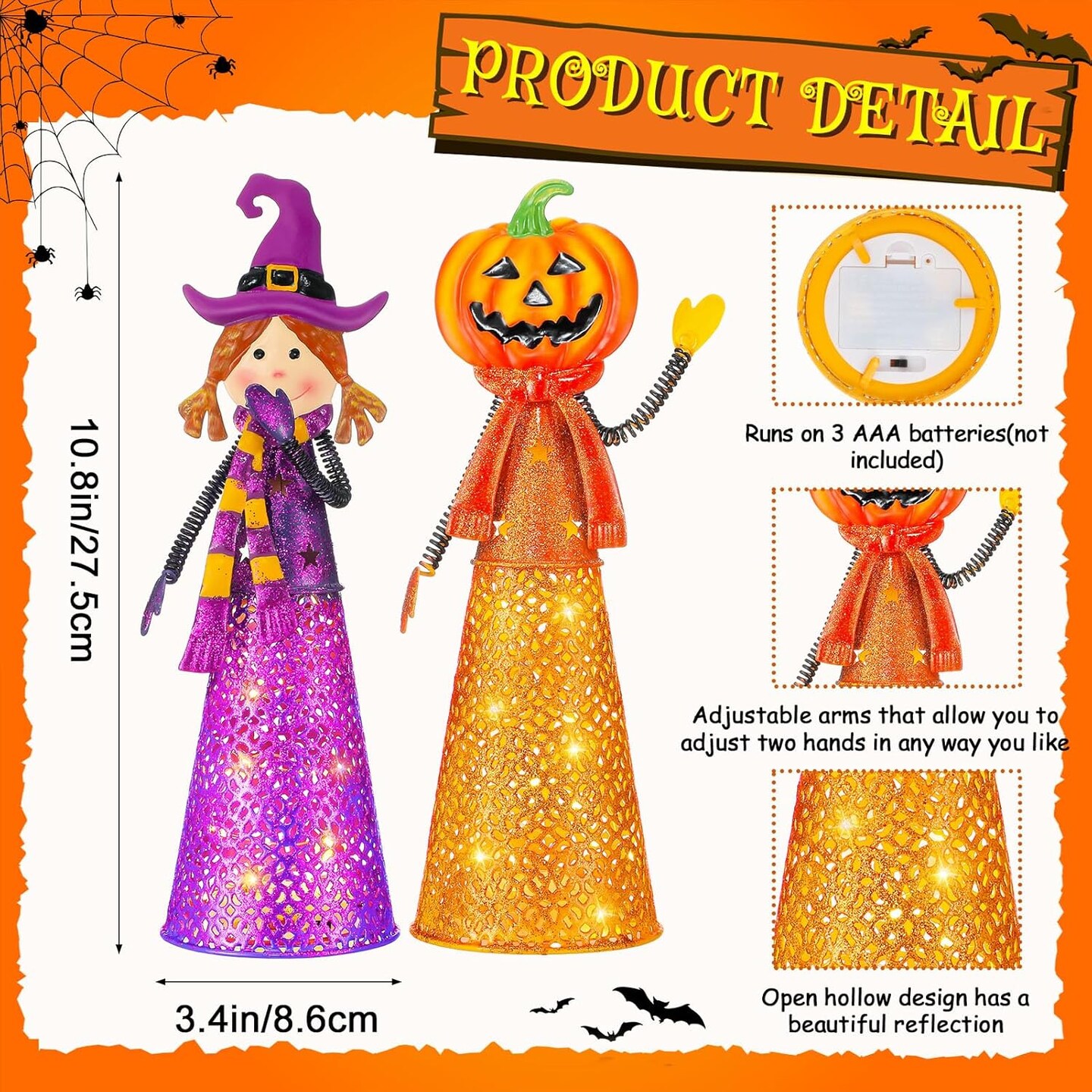 Halloween String Lights Decorations,
