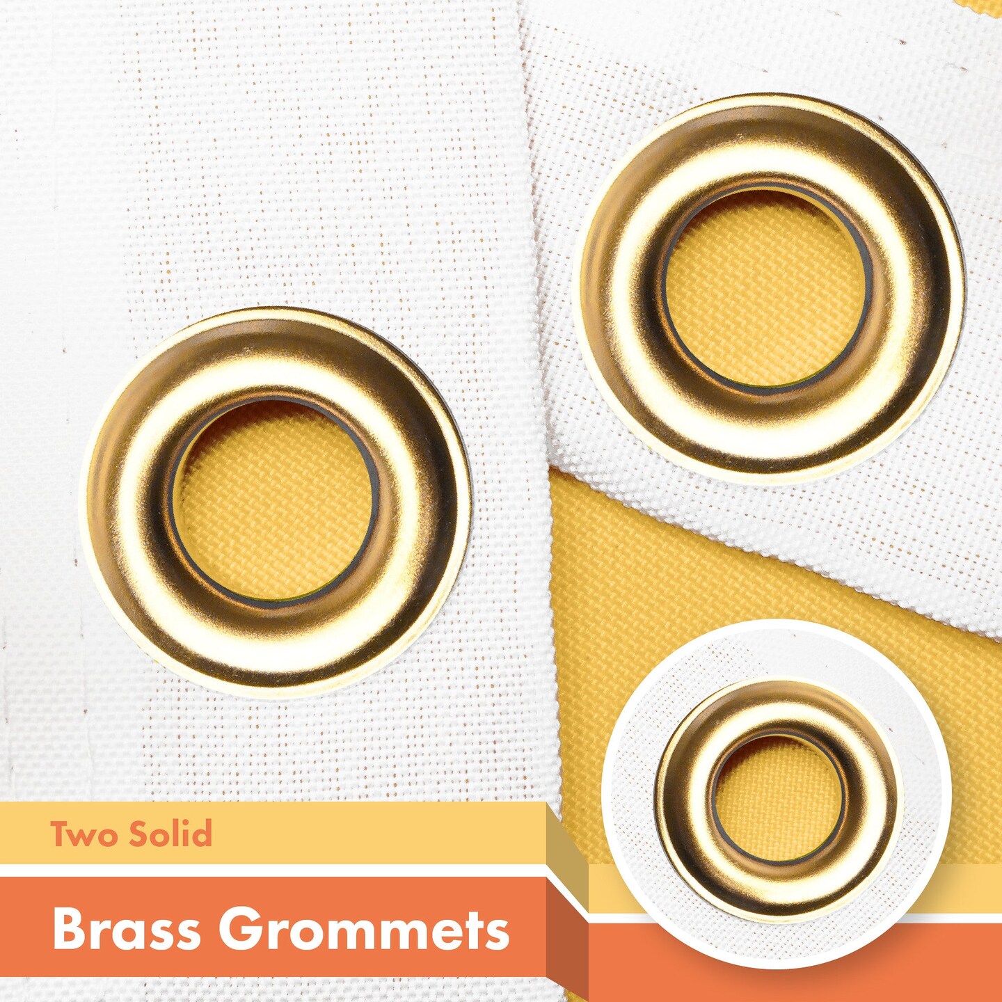 G128 2 Pack: New Jersey NJ | 3x5 Ft | LiteWeave Pro Series Printed 300D Polyester | Indoor/Outdoor, Vibrant Colors, Brass Grommets, Thicker and More Durable Than 100D 75D Polyester