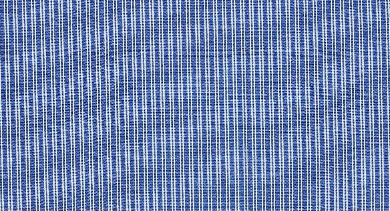 Pinstripe Poplin Woven Fabric Poly Cotton Blend, 57/58&#x22; Wide