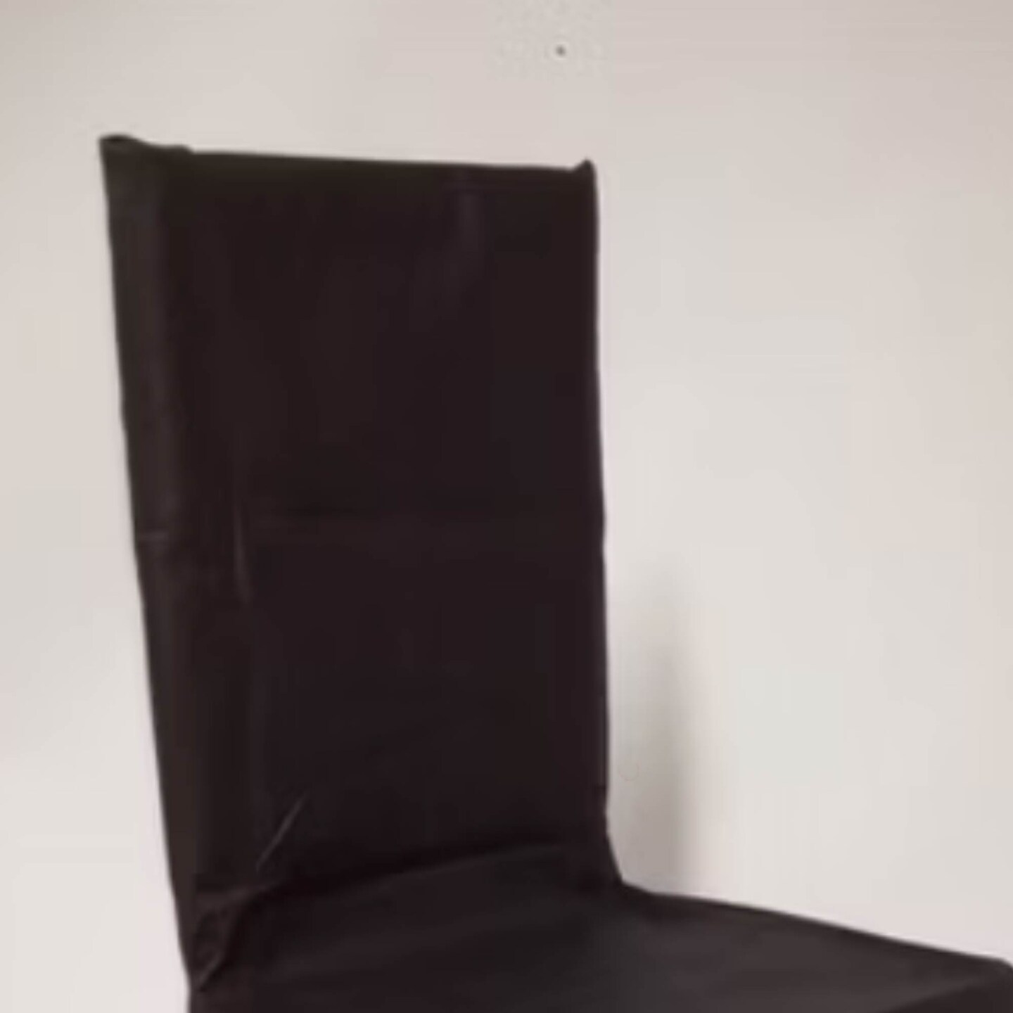 10 Piece Black Dust Cover Set for Chiavari Chairs Protective Polyester Chair Storage Sleeve