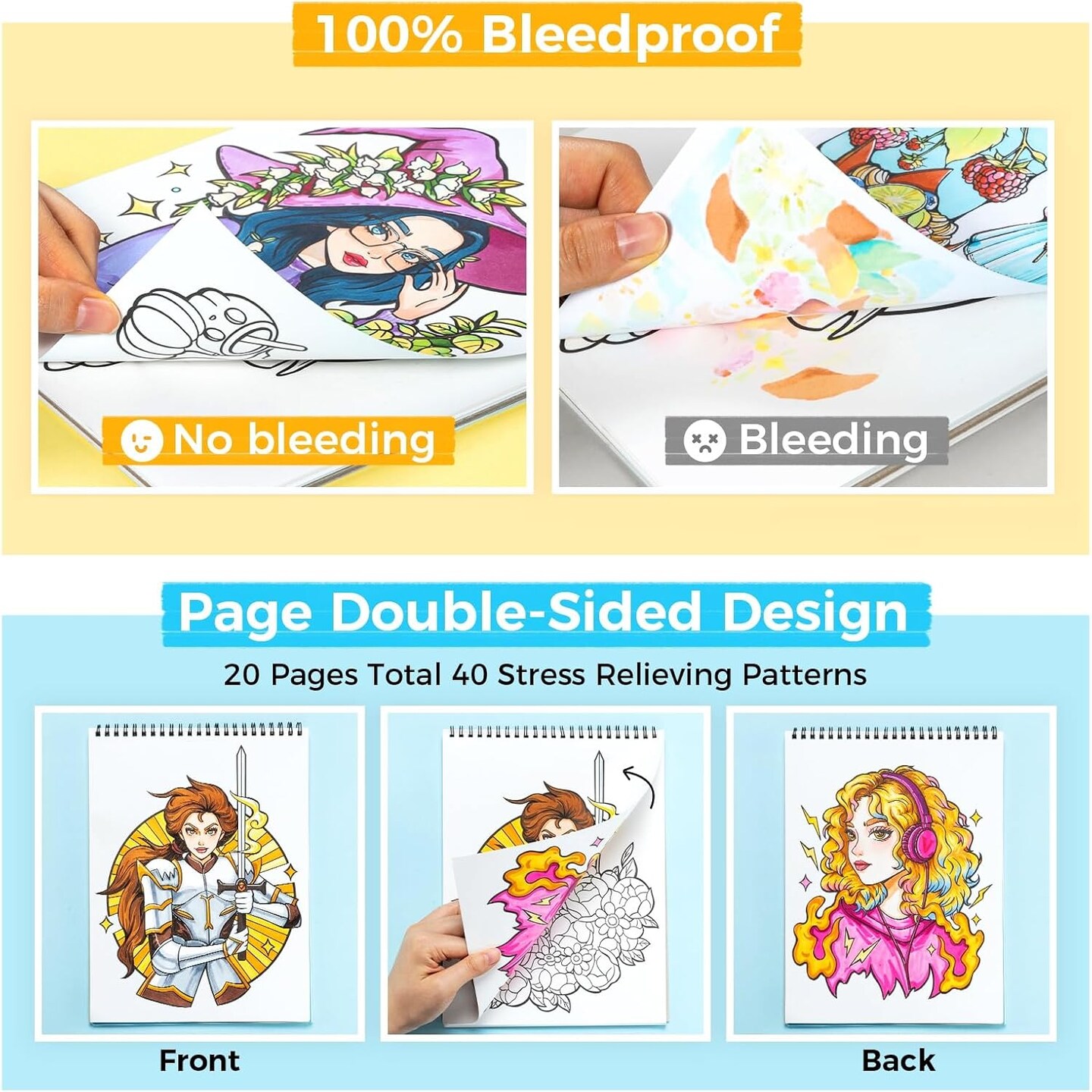 Coloring Book for Alcohol Markers