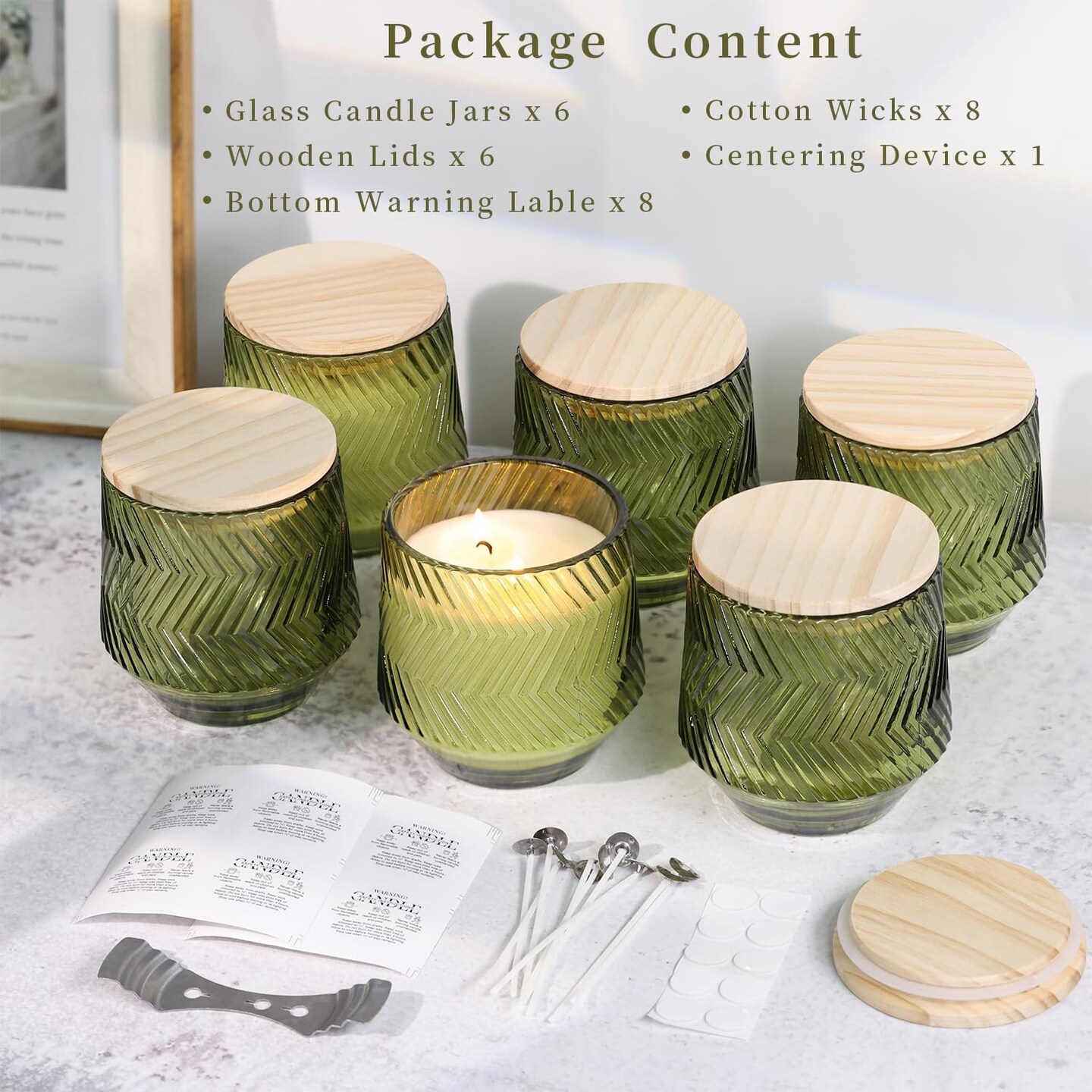 Candle Jars for Making Candles