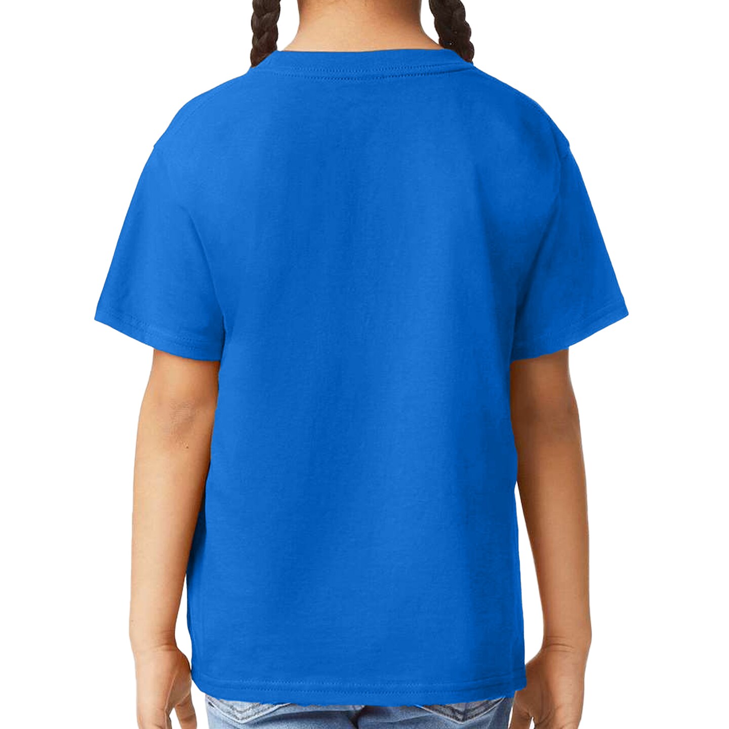 Gildan Youth Softstyle Blank T-Shirt for DIY Crafts, Heat Transfer Vinyl, Screen Printing & Sublimation