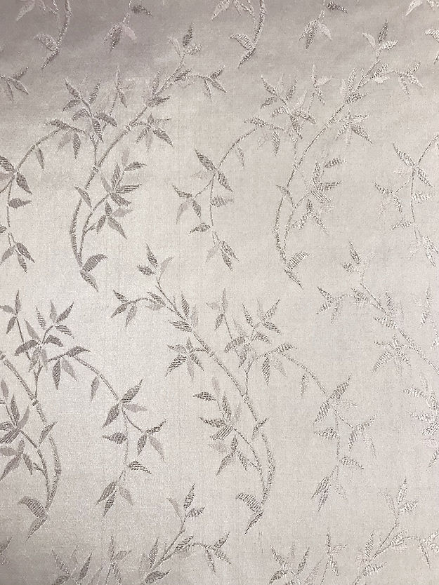 1 Yard Ice Pink Metallic Vine Brocade Fabric Polyester Rough Texture 58/59 Inches Width