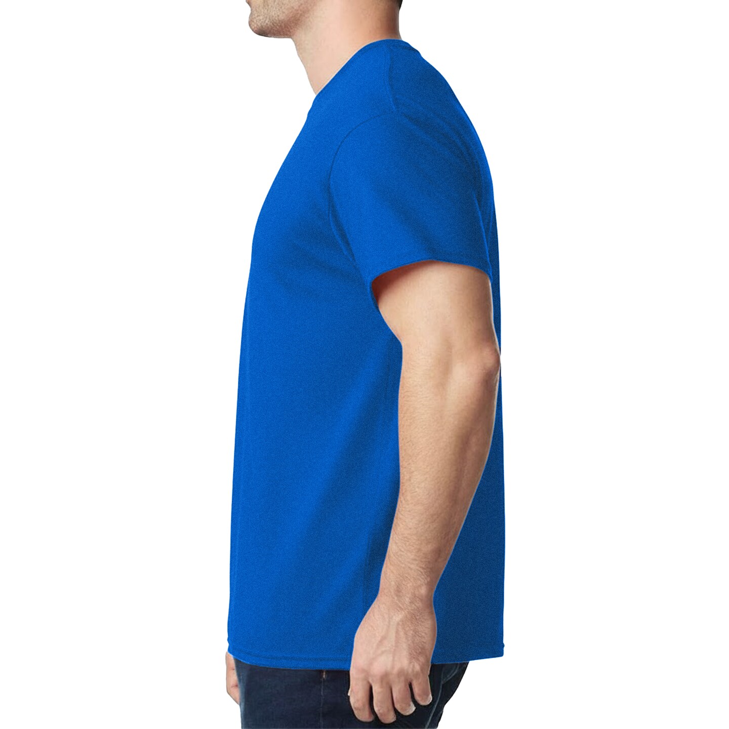 Blank Craft Tee Pack – 4 Heavy Cotton Unisex Tees, Perfect for DIY Transfers (Assorted Colors)