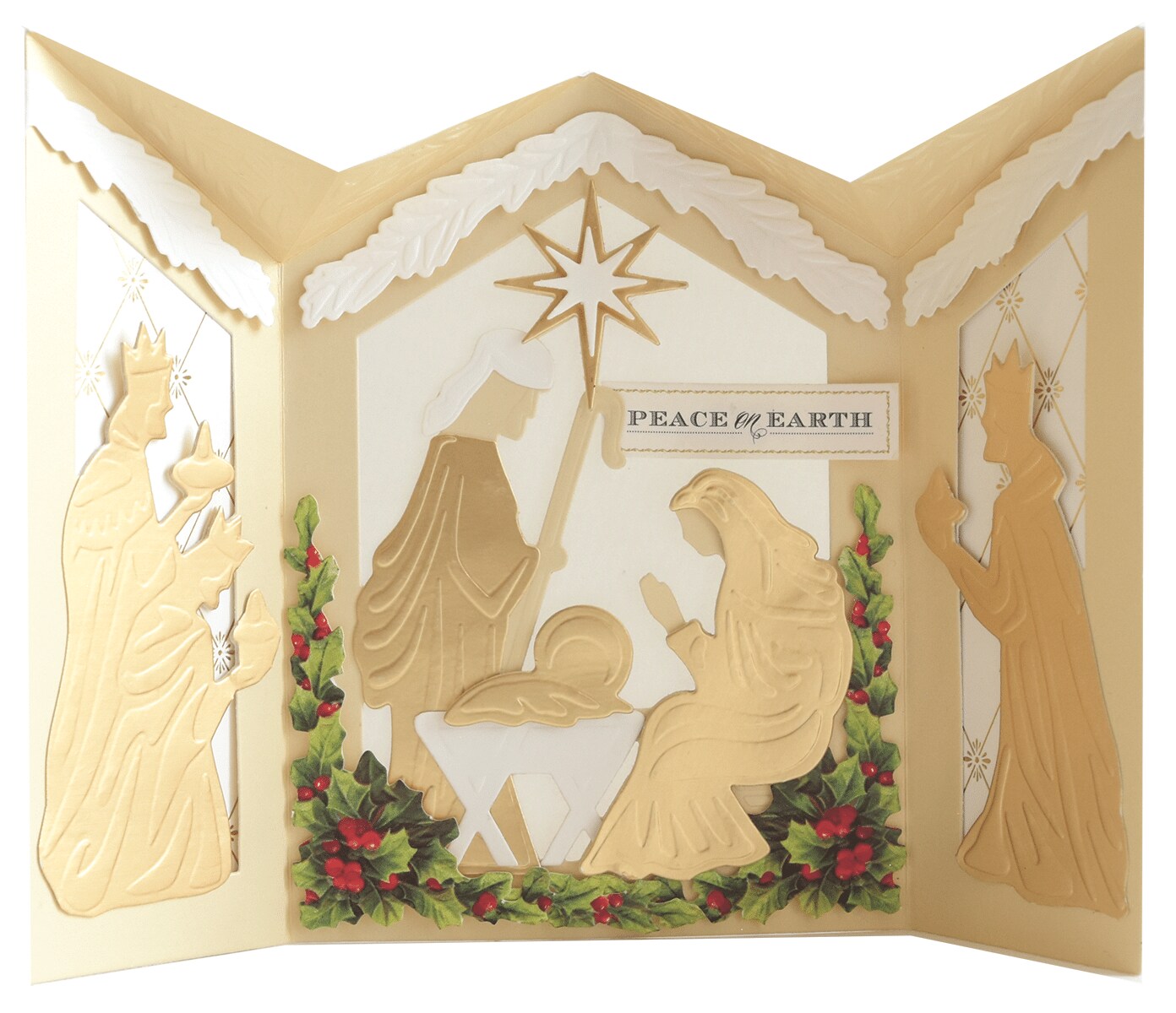 Nativity Shadow Box Dies