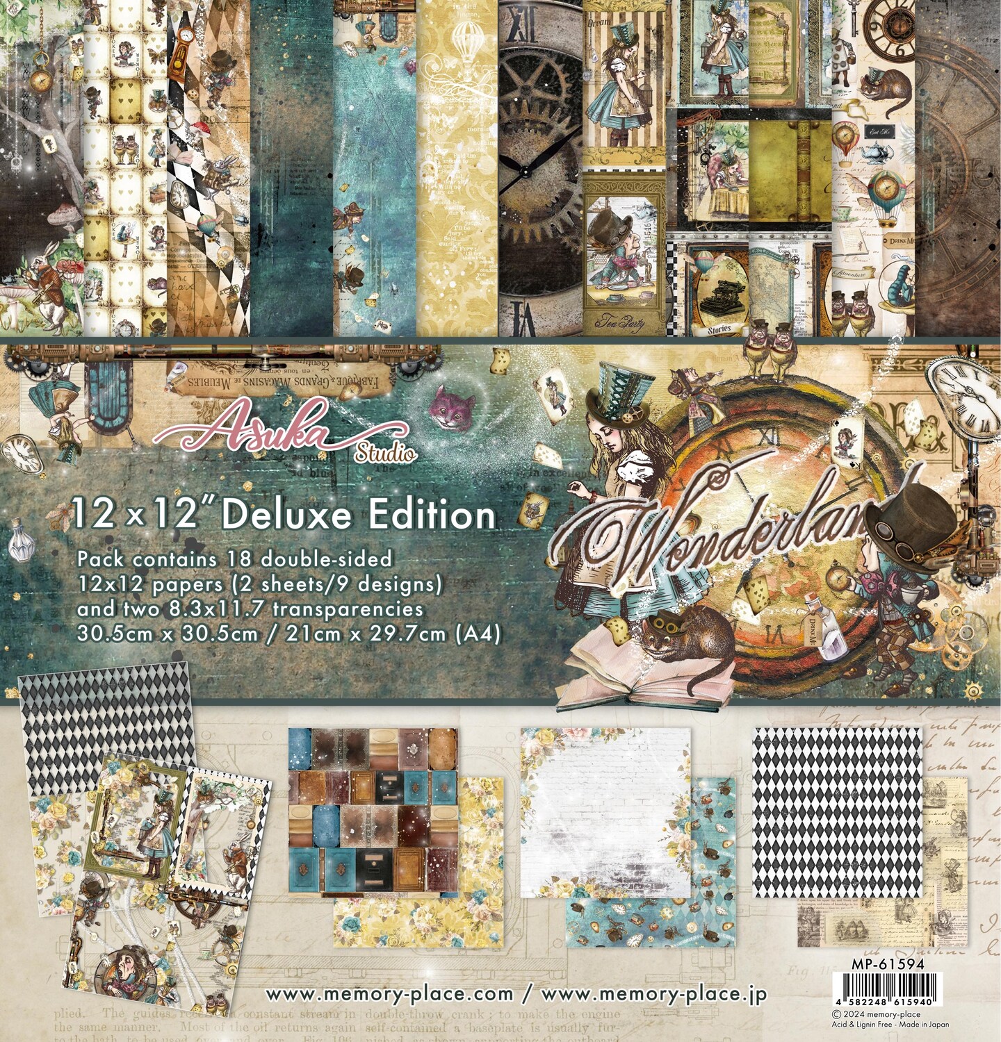 Memory Place Deluxe Edition Collection Pack 12"X12" -Wonderland