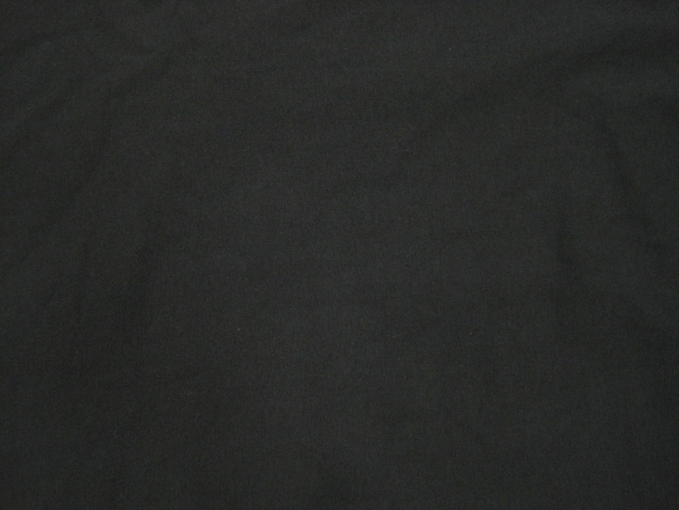 1 Yard Black Bamboo Spandex Jersey Knit Soft Breathable Fabric