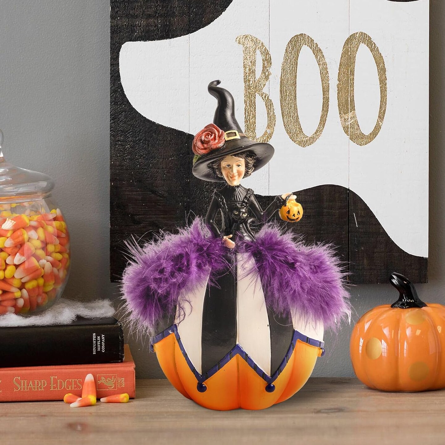 Halloween Witch Figurine
